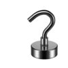 DWLANMLHYA 4Pcs Magnetic Hooks with Metal for Refrigerator Kitchen Wall