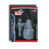 Dynamo Models 48031 1/48 Little boy Building Snowman 3D Printed Resin kit Toy/Replica/Copy