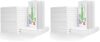 Dynta Blank Hardcover Book A5, 6.2"x 8.3" 60 Pack White Sketchbook Journal