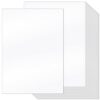 Eaasty 100 Sheet 11'' x 17'' Cardstock Heavy White Cardstock 230g/80lb Printer Paper Large Card Stock Sheets Thick Cover Stock Paper for Inkjet or Laser Printers Flyers Menus Posters