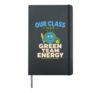 Earth Day Reduce Reuse Recycle Teacher Gift Hardcover Journal, Black