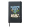 Earth Day Reduce Reuse Recycle Teacher Gift Hardcover Journal, Black