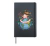 Earth Day Women Girls Kids Save The Planet Mother Earth Day Hardcover Journal, Black