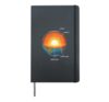 Earth Layers Structure Planet Science Geology Hardcover Journal, Black