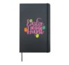 Easter Egg Hunt Easter Bunny Spring Hardcover Journal, Black