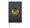 Easter Eggs Gangster Chickens in Nest Cool Hip Hop Easter Hardcover Journal, Black