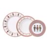 Easy Life Christmas Plates Set 18 pcs in China (Nutcrackers)