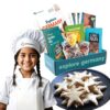 eat2explore Kids Cooking Sets Real - Europe — 3 Local Recipes, Non-perishable Key Ingredients, Cooking Tool, Fun Kids Learning Activities - Explore International Cuisine - Experience-in-A-Box