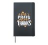 Eat Pray and give Thanks USA America Holiday Hardcover Journal, Black