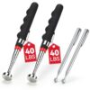 E BAVITE 4 Pack Telescoping Magnet Pick-up Tool Extendable up to 30"