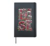 ECSE Teacher Christmas Plaid Cute ECSE Squad Classroom Hardcover Journal, Black
