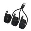 ECVGHD Multi Charger Cable 3 in 1 USB Charging Cord, 3 Type C