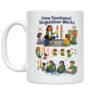 Educators Mug - How Emotional Regulation Works - 11 oz Ceramic