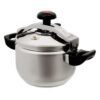 EELSHGU Stainless Steel Pressure Cooker 7L Stovetop-Silver