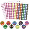 Eersida 900 Pcs Music Teacher Reward Stickers Set Instrument Themed Motivational Stickers Music Themed Label Supplies for Student Incentives 0.75 Inches