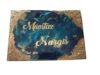 EFASHIONS Personalized House Name Plate for Home Entrance – Resin & Acrylic Outdoor Name Board with Custom Font & Size (12 × 18 Inches)