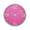EGBHNJKL Minimalist, Non-tick Mute Clock, Battery-Powered Home Office School Decorative Wall(Black-JoJo's Bizarre Adventure1,35cm)