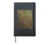 Egyptian Hieroglyphics Gold Pharaoh Symbols Egypt Culture Hardcover Journal, Black