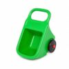 EHJRE Children Play Vehicle Push Toy Cart Wagon Trolley and Girls with Sturdy Build and Dark Wheel Assembly Suitable for Sandbox Play Backyard Gardening Indoor Role Play, Green