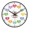 Ehlivhall Silent Teaching Wall Clock for Learning (C)