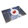 Eiffel Tower Placemats Set of 4 - Heat-Resistant, Non-Slip Table Mats, Easy to Store, Reusable for Indoor & Outdoor Dining