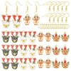 Eirynshelle DIY Christmas Reindeer Earring Making Kit with Enamel Charms