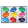 Ejoyous Egg Crayons 9 Pack Washable Palm Grip Painting Set