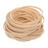 Elastic Binding Rubber Bands 1.1 Lb Reusable Beige Rubber
