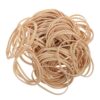 Elastic Rubber Bands 2.36x0.12 Inch Thick Beige Rubber