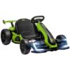 Electric Go Kart 24V 7.5 MPH Adjustable Seat Slow Start Green