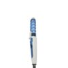 Electric Hair Curling Wand, Spiral Hair Curler with Rapid Heat-up, Negative Ion Technology for Smooth, Frizz-Free Curls, Ideal for Home and in Salons, Intelligent Temperature Control (Blue)
