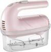 Electric Hand Mixer 5-Speed Turbo 125W Lightweight Egg Beater with Easy Eject Button for Whipping Cream Mixing Batters