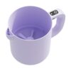 Electric Hand Mixer with Mixing Bowl and Strainer Spout,Violet