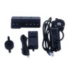 Electric Height Adjustable Desk Motor Kit, DC 24V Lift Motor with 8mm Hexagon Hole, Memory Hand Controller & Power Adapter for Standing Office Desk