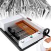 Electric Paper Cutter, Electric Leather Trimmer, Cutting Width 0-300mm, Paper Guillotine, Cutting Thickness 40mm, with Gridlines, for Cardstock Cards Leather, Office Home School