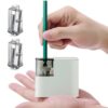 Electric Pencil Sharpener, Battery Powered,for Colored Pencils Handheld Pencil Sharpener,Portable Sharpener, Two Replacement Blades for in for 6-8mm Pencils for Office/Home/School