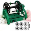 Electric Spinning Wheel Kit with Foot Pedal, 12V Yarn Spinner for Wool and Fibre, Speed Control, Includes 3 Bobbins, Forward and Reverse Function for Yarn Weaving