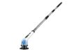 Electric Spin Scrubber for Bathroom, Shower Scrubber with Long Handle | Shower Cleaner Brushes, IPX7 Waterproof & 2 Speed, 8 Brush Heads, 90min Runtime, Bathroom Cleaning Supplies for Toilet Tub