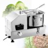 Electric Vegetable Chopper, Food Processor, 9L Capacity, Stepless Speed Control, Transparent Window, Ideal for Cabbage, Meat, and Grains, Perfect for Restaurant Preparation