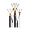 Electronic Audio Wire 7 6 5 4 3 2 Cores Sheathed Cable 28 26 24 22 20 18 AWG Line(3 core Black,5M_26AWG)