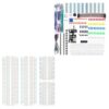 ELEGOO 4pc Breadboard Kit with Electronics Fun Kit STEM Project Bundle