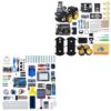 ELEGOO UNO R3 Complete Kit V2.0 and Smart Robot Car Kit Bundle for STEM