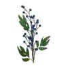 Elements Blueberry Artificial Greenery Stem, Fake Plants for Home Decoration, Set of 6