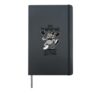 ELIYAS - Cool Boy Name with cute Devil - Born to Misbehave Hardcover Journal, Black