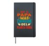 El Papa Mas Chingon Regalos Para Papa Dia Del Padre Mexicano Hardcover Journal, Black