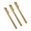 EMASDGEY 3Pcs Glittering Metallic Paint Pen Water Highlighter Pen for Drawing Card Making Painting on Fabric Leather Metallic Highlight Markers