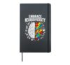 Embrace Neurodiversity Autism Acceptance Awareness Teacher Hardcover Journal, Black