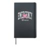Emergency Department Emergency Nurse Emergency Room Nurse Hardcover Journal, Black