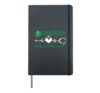 Emergency Department St Patricks Day Emergency Room Nurse Hardcover Journal, Black