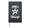 Emo Squad | Emo clothes | Emocore Music | Angel Emo Hardcover Journal, Black